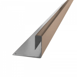 Профиль конечный SidWood RAL 1019 (3м)