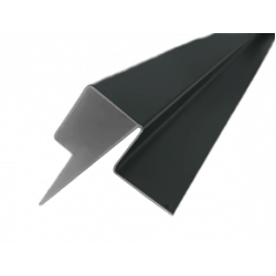 Профиль угловой внешний ассимметричный SidWood RAL 7016 (3м)