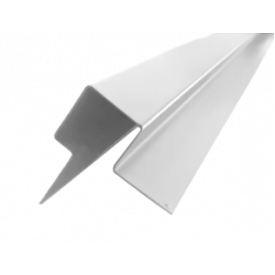 Профиль угловой внешний ассимметричный SidWood RAL 9003 (3м)