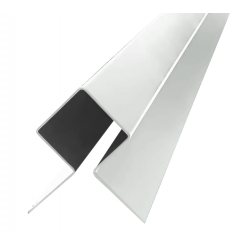 Профиль угловой внешний симметричный SidWood RAL 9003 (3м)