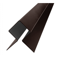 Профиль угловой внешний симметричный SidWood RAL 8017 (3м)