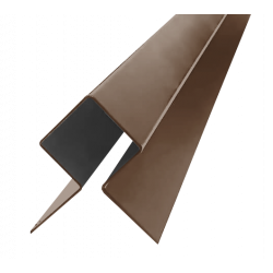 Профиль угловой внешний симметричный SidWood RAL 8025 (3м)