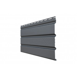 Софит Premium Acryl Grand Line частично перфорированный графит (3,0м)