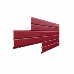 Софит металл МП 0,45 L-брус РЕ RAL 3003