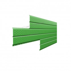 Софит металл МП 0,5 L-брус Norman RAL 6018