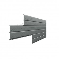 Софит металл МП 0,45 L-брус РЕ RAL 7005