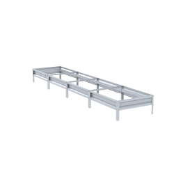 Грядка оцинкованная Агросфера 0,65х3,94м, высота грядки 20см Грядка оцинкованная Агросфера 0,65х3,94м, высота грядки 20см