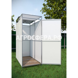 Каркас душа с тамбуром Агросфера, 1.75*0.88*2.10 м