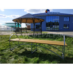 Лавочка Агросфера-Дружба, 1.90*0.50*0.65 м (обрезная доска)