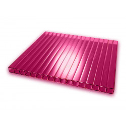 Сотовый поликарбонат Primavera плотность 1,05 кг/м.кв, (8 мм, бордовый) 2,1*6 м Сотовый поликарбонат Primavera плотность 1,05 кг/м.кв, (8 мм, бордовый) 2,1*6 м