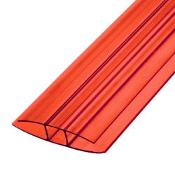 Профиль соединительный неразъемный (10 мм, бордовый) 6 м Профиль соединительный неразъемный (10 мм, бордовый) 6 м