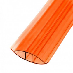 Профиль соединительный неразъемный (8 мм, оранжевый) 6 м Профиль соединительный неразъемный (8 мм, оранжевый) 6 м
