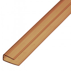 Профиль торцевой 6 мм, бронза 2,1 м Профиль торцевой 6 мм, бронза 2,1 м