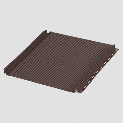 Модель Бриз c подгибом AQUACLICK Rooftop Бархат 0,5 RAL 8017