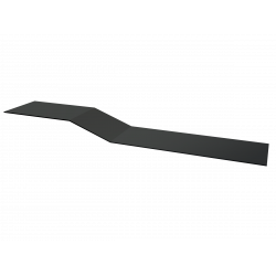 Планка крепежная фальц Grand Line 0,5 GreenCoat Pural Matt BT RAL 7016, 2м