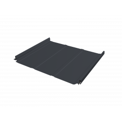 Кликфальц Pro Line 0.5 Satin Matt с пленкой на замках RAL7024