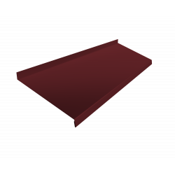 Изделие развертка 800 мм PE RAL 3005, 2м