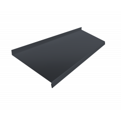 Изделие развертка 350 мм PE RAL 7024, 2м