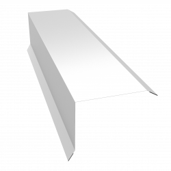 Ветровая планка 80х100 B РЕ RAL 9003