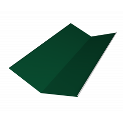 Планка ендовы нижней 300х300 0,5 Satin Matt TX RAL 6005 (2м)