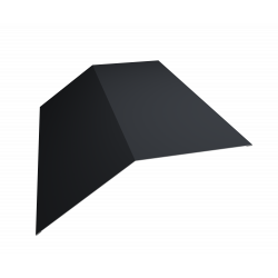 Планка конька плоского 190х190 0,5 Satin Matt TX RAL 7024 (2м)