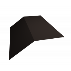 Планка конька плоского 190х190 0,5 Satin с пленкой RR 32 (2м)