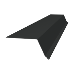 Планка капельник 100х55 0,5 Satin с пленкой RAL 7016 (2м)