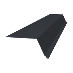 Планка капельник 100х55 0,5 PE с пленкой RAL 7024 (2м)