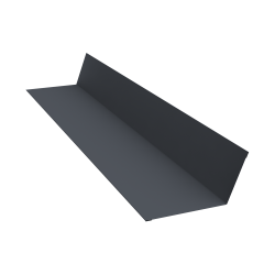 Планка примыкания 90х140 0,5 Satin Matt TX RAL 7024 (2м)