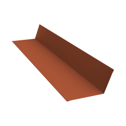 Планка примыкания 90х140 0,5 Satin Matt TX RAL 8004 (2м)