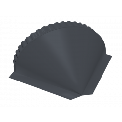 ЗАГЛУШКА конька конусная 0,5 мм Rooftop Matte RAL 7024