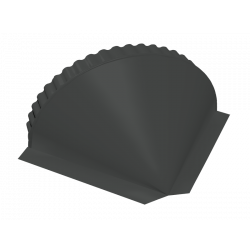 Заглушка малого конька конусная 0,5 Matt TX RAL 7016