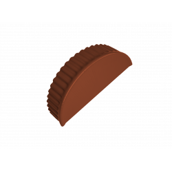 ЗАГЛУШКА конька торцевая 0,5 мм Velur X RAL 8004