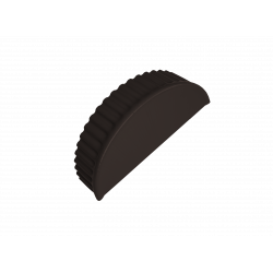 ЗАГЛУШКА конька торцевая 0,5 мм Satin Matt RR 32