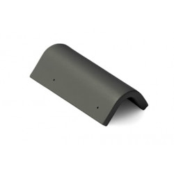 Боковая универсальная черепица Braas (Франкфуртская, черный)