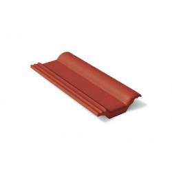 Половинчатая черепица Braas (Франкфуртская, вишня) 0,18*0,42 м