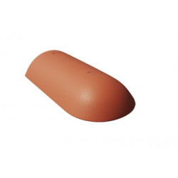 Начальная хребтовая черепица (Braas, красный)