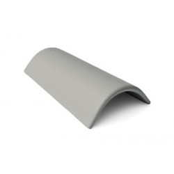 Коньковая черепица с зажимом (Braas, Франкфуртская, серый) 0,25*0,45 мм