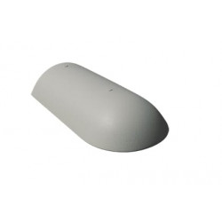 Начальная хребтовая черепица (Braas, Франкфуртская, серый)