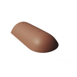 Начальная хребтовая черепица Braas (коричневый)