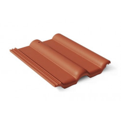 Рядовая черепица Braas (Франкфуртская, красный) 0,33*0,42 м