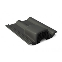 Вентиляционная черепица Braas (Франкфуртская, черный)