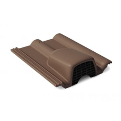 Вентиляционная черепица Braas (Франкфуртская, темно-коричневый)