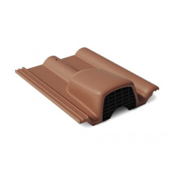 Вентиляционная черепица Braas (Франкфуртская, коричневый)