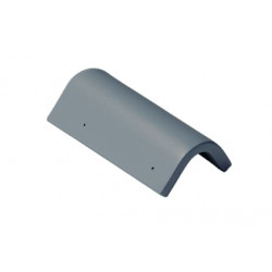 Боковая универсальная черепица Braas (Таунус, графит)