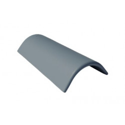 Коньковая черепица с зажимом Braas (Таунус, графит)