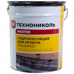 Мастика битумно-резиновая AquaMast ТЕХНОНИКОЛЬ, 10 кг Мастика битумно-резиновая AquaMast ТЕХНОНИКОЛЬ, 10 кг