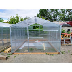 Теплица Галерея теплиц ДОМИК шаг дуги 1м, 4 м
