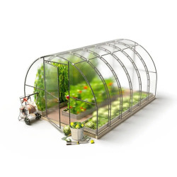 Теплица Кремлевская Vinterhas Premium дуга 20*20, шаг дуги 1см, 4 м Теплица Кремлевская Vinterhas Premium дуга 20*20, шаг дуги 1см, 4 м