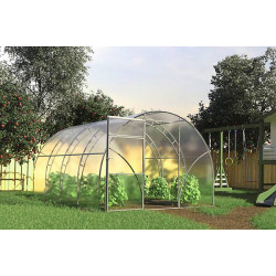 Теплица Двойная Фора (двойные дуги 20х20), 4 м